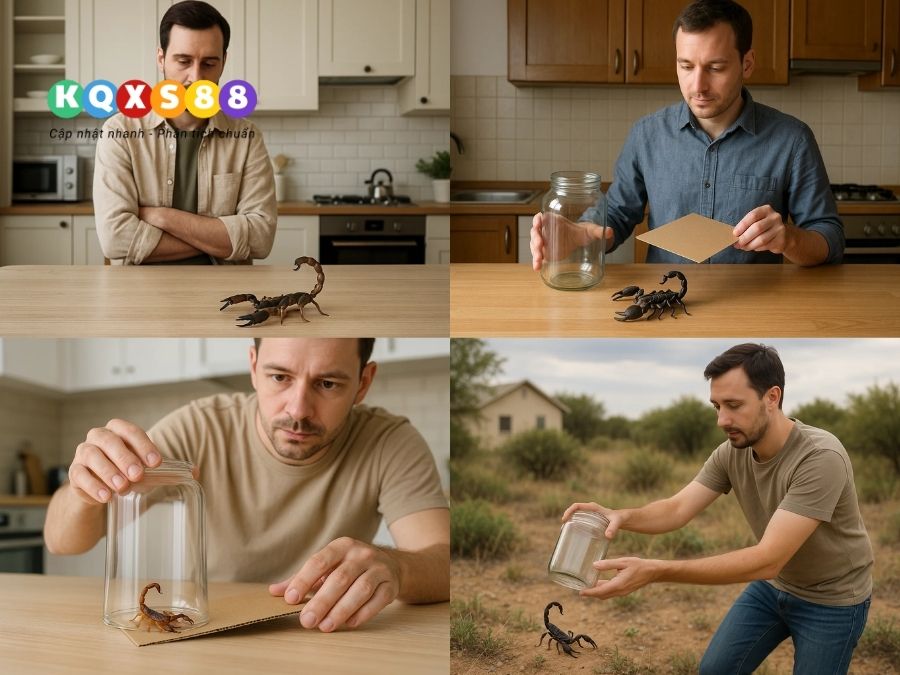 4 bước xui đuổi bò cạp trong nhà