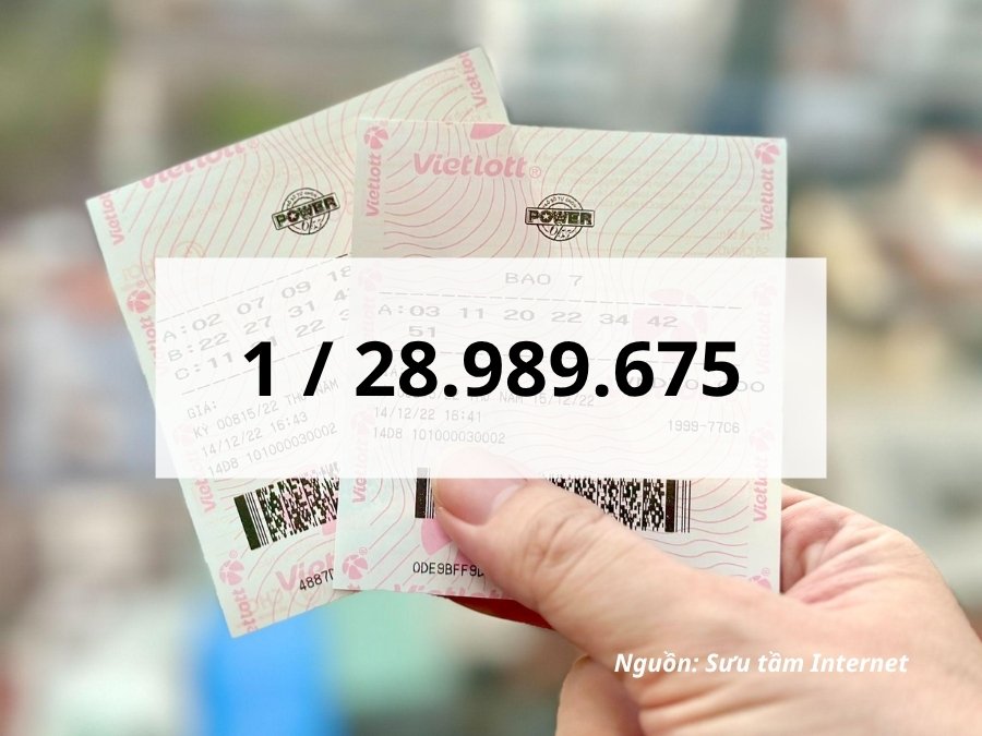 xác suất thống kê xổ số Power 6/55