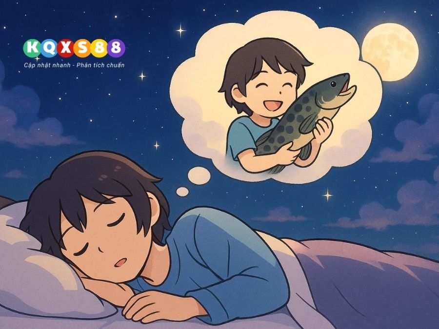 Nằm mơ thấy mình bắt được con cá lóc