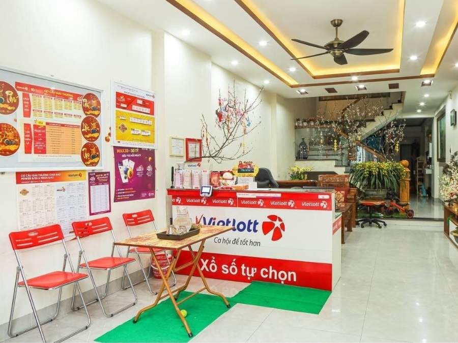 Vị trí và không gian là yếu tố quan trọng khi thiết lập đại lý Vietlott